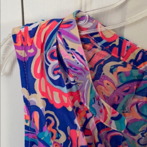 Lilly Pulitzer sleeveless blouse - Picture 4 of 5